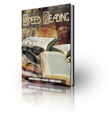 Product picture Speed Reading (PLR): ebook + 50 articles + usable  webpages