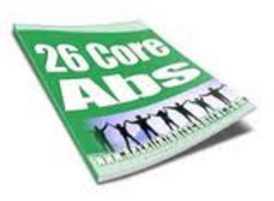 Product picture 26 core abs With Master Resale Rights