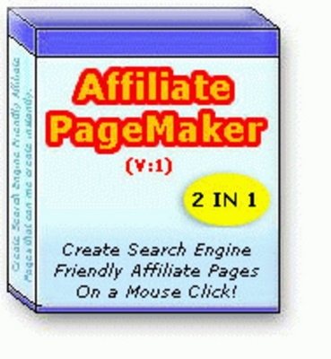 Product picture Affiliate Page Maker With Master Resale Rights