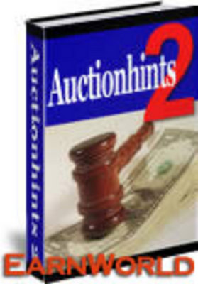 Product picture Auction Hints 2 With Master Resale Rights