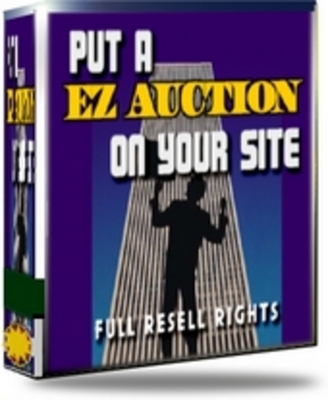 Product picture EZ Auction Software With Master Resale Rights
